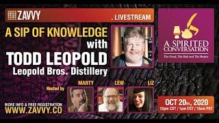 A Sip of Knowledge with Todd Leopold of Leopold Bros.