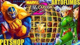 Marvel vs Capcom 2: ARTOFLIMBS vs PETSHOP