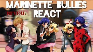 Marinette bullies/classmates gacha react-REVEAL|¦|MIRACULOUS LADYBUG GACHA REACT-CRINGE |¦|READ DISC