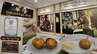 Oriental Kopi 华阳 JB Johor Bahru BEST EGG TART in Malaysia - Midvalley Southkey