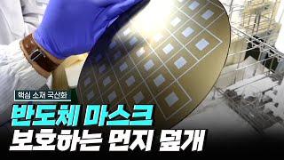 [핫클립] 반도체 생산 효율을 향상시키는 EUV 펠리클 / YTN 사이언스