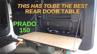 Cheap & Simple Rear Door Table - Prado 150