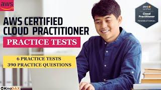 AWS Certified Cloud Practitioner Practice Tests on Udemy | 390 Practice Questions | 6 Practice Tests