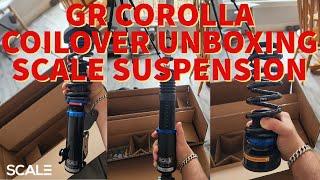 GR Corolla - Coilover Unboxing - Scale Suspension (Test Kit)