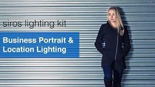 Business Portrait & Location Lighting - Broncolor Siros Lighting Kit Review.