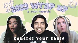 2023 reading wrap up & 2024 hopefuls | happy new year