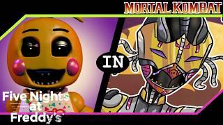 Drawing FNAF Animatronics in Mortal Kombat (Lore & Speedpaint)