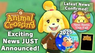 Exciting News JUST Announced For Animal Crossing Players!