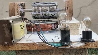 diy generator#how to make generator #diy generator project i turn 0.8mm copper wire into generator