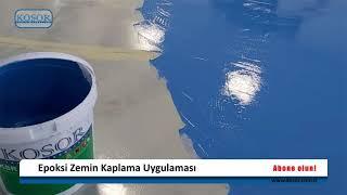 Epoksi Uygulama - Epoksi Zemin Kaplama - Qorax 301 Kaplama boyası