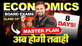 8 Days Master Plan for Ecaonomics Board Exams Class 12