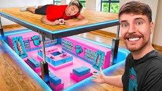 I Built a SECRET Room For MrBeast!