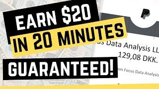 Earn $20 in 20 Minutes - Guaranteed PayPal Money