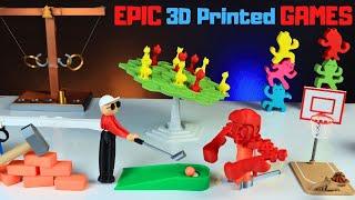 EPIC 3D Printed Games You Can Print Today !