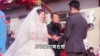 村里又娶了个甘肃媳妇，漂亮的像明星，婚礼热闹喜庆，祝福新人 #记录我的农村生活 #农村婚礼现场