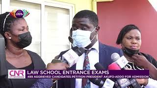 499 aggrieved Ghana School of Law candidates petition Akufo-Addo over entrance exam failures