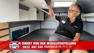 Exklusiv  Die neuen CLEVER - Kastenwagen 2025. Der DUO 540.