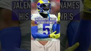 Jalen Ramsey Names His TOP 5 WR’s 