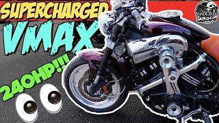 SUPERCHARGED VMAX 240HP | Would YOU ride this Motorcycle?