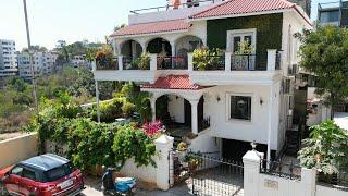 BANJARA HILLS FULLY FURNISHED 4 BHK VILLA PROPERTY FOR SALE HYDERABAD ELIP PROPERTY #drone #villa