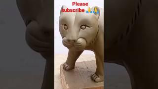 tiger making with clay# short #viral