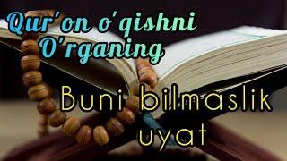 Qur'on òqishni bilmaslik uyat | Solihon domla qattiq gapirdilar