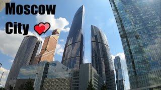 Moscow city Neva Towers august 2022 / Москва сити лето 22 на gopro