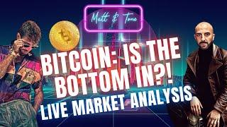 BITCOIN: IS THE BOTTOM IN?!