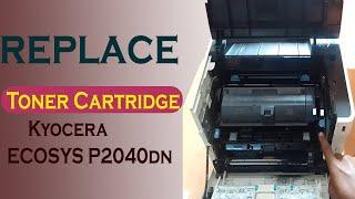 replace Toner Cartridge for  Kyocera ECOSYS P2040dn Kyocera TK 1160 |NAMONET.