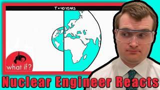 What if Earth Grew 1cm Every Second? - Nuclear Engineer Reacts to XKCD