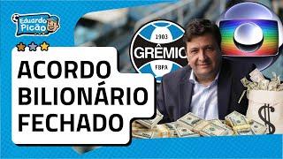 SAIBA OS VALORES QUE O GRÊMIO GANHA! Entenda acordo da Libra com a Globo. CBF pagará promessa.