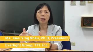 IMAGING SOLUTION : Ms.Kuei-Ying Sheu, Ph.D., President of Everlight Group Trend Tone Imaging, Inc.