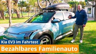 Kia EV3 im ersten Fahr-Test: Futuristisches Familien-Auto zum fairen Preis