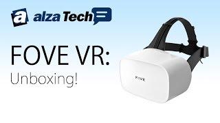 FOVE VR : Recenze a unboxing. Unikátní headset pro virtuální realitu! - AlzaTech #488