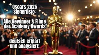 Every Oscar Winner 2025 REVEALED With Mind Blowing Facts!