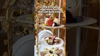 Afternoon Tea at The Cake Bake Shop #disney #disneydelights #disneydining