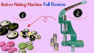 Fabric button making machine | Button banane ki machine