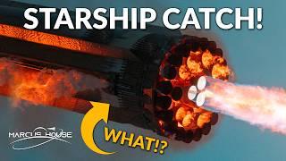 SpaceX Starship Flight 5 Catch Explained! Yes, finally it happened!