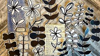 Make FLORAL Collage FODDER | JUNK Journal Collage Fodder Ideas |