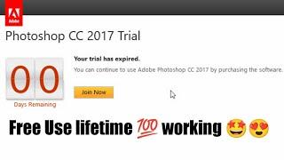 Photoshop cc Trial Expired?? Free use for lifetime  working |Photoshop cc|Trial Expired|solved