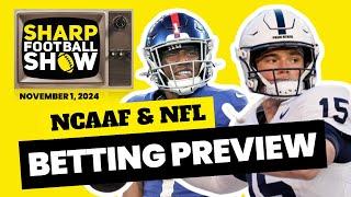 NFL & College Football Bets | Warren Sharp, Pam Maldonado & Ryan McCrystal | Sharp Football Show