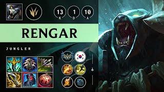 Rengar Jungle vs Briar - KR Challenger Patch 25.04