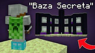 Am Gasit o BAZA SECRETA pe Minecraft Hardcore...