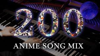 THE ULTIMATE 200 ANIME SONGS PIANO MEDLEY (2 Million Subscribers Special)