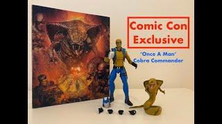 SDCC Exclusive 'Once A Man' Cobra Commander | G.I Joe Classified