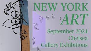 Chelsea Gallery Hopping ‍️ 3 shows I recommend checking out in September 2024 ️