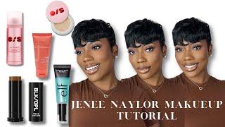 TRYING OUT JENEE NAYLOR'S LONG LASTING 8+ HOUR MAKEUP TUTORIAL