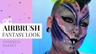 QC’s Airbrush Makeup Workshop: Creating a Fantasy Look [Tutorial]