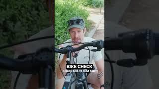 Cheap Walmart Bike vs Expensive Road Bike