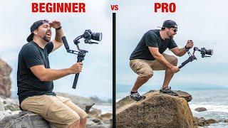 Beginner VS PRO Gimbal Moves